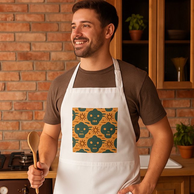 Delantal Patrón de cara étnica africana de la máscara triba (Subido por el creador)