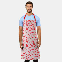 Patrón de chile rojo picante