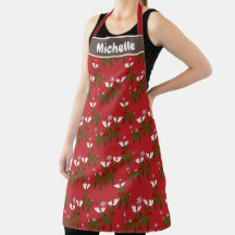 Patrón de ciervos navidades