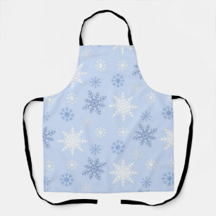 Delantal Patrón de copo de nieve