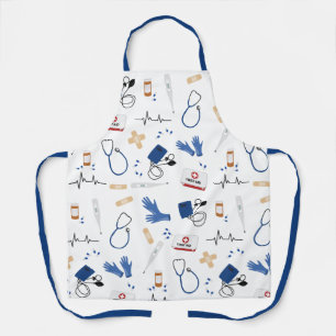 Delantal Patrón de enfermería de Médica médico moderno