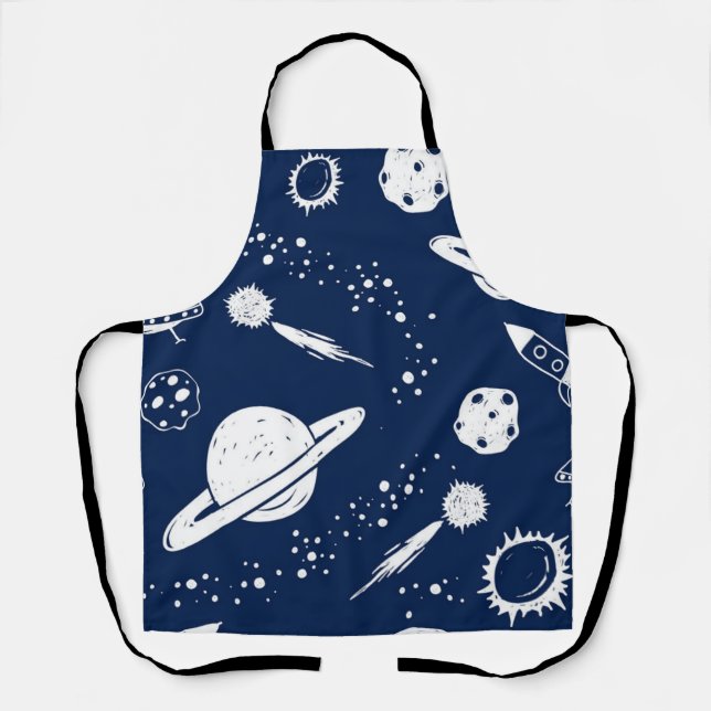 Delantal Patrón de espacio (Anverso)