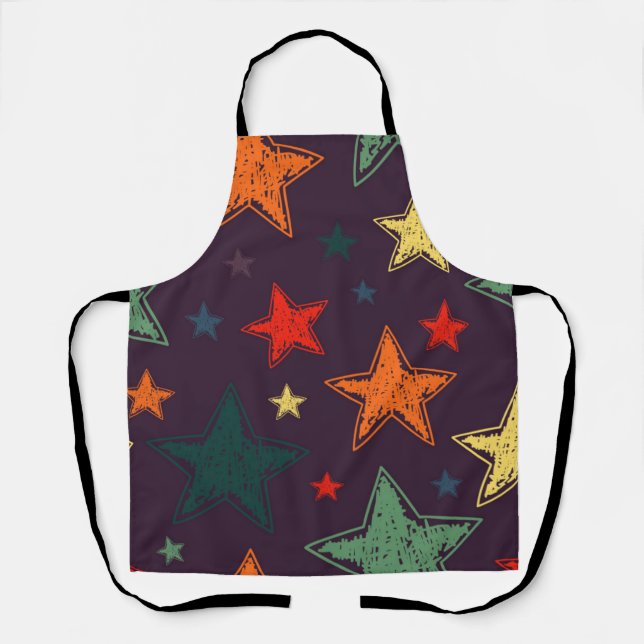 Delantal Patrón de estrellas (Anverso)