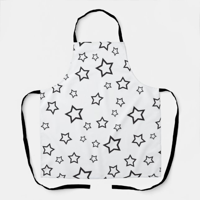 Delantal Patrón de estrellas (Anverso)