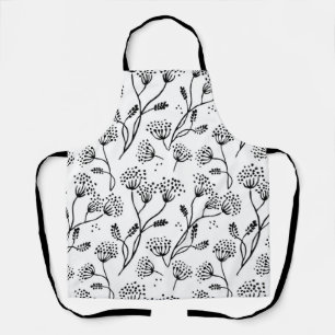 Delantal Patrón de flor