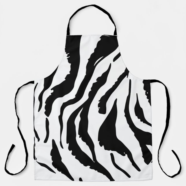 Delantal Patrón de fondo geométrico abstracto. Modo de moda (Anverso)