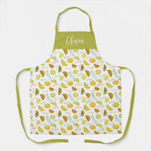 Patrón de frutas cítricas de limón y lima