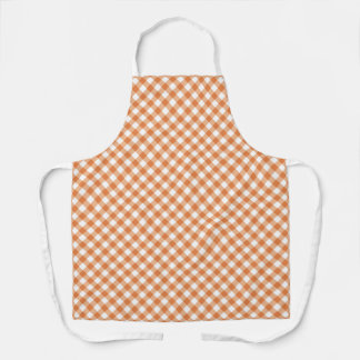 Delantal Patrón de Gingham de Color Personalizado