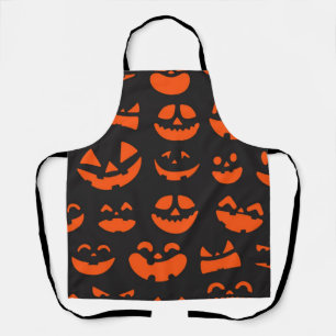 Delantal Patrón de Halloween