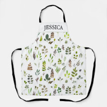 Patrón de hojas de eucalipto coloreadas de agua