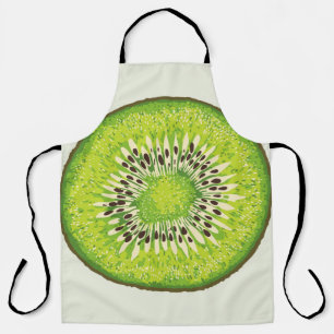 Delantal Patrón de ilustracion de Kiwi Slice