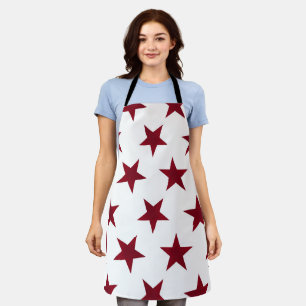 Delantal Patrón de las estrellas doradas 7