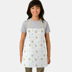 Delantal Patrón de manzanas felices - Apron