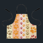 Delantal Patrón de Mascotas de impresión de la mejor hoja d<br><div class="desc">La pintura colorida es moderna y sofisticada. Perfecto en toda la decoración de la casa,  papeles pintados,  papeles para envolver,  telas,  accesorios y artículos de mascota.</div>