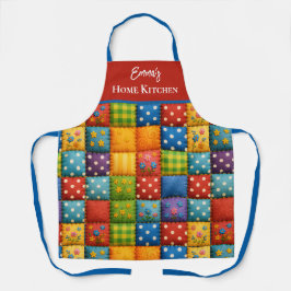 Delantal Patrón de mosaico colorido