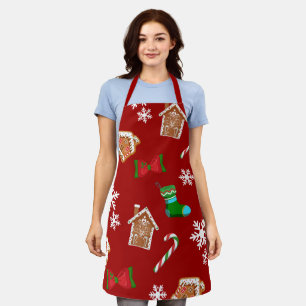 Delantal Patrón de Navidad