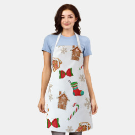 Delantal Patrón de navidades