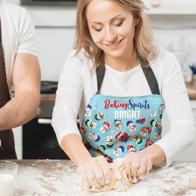 Delantal Patrón de Navidades acuáticos de los hombres de ni (Subido por el creador)