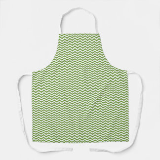 Delantal Patrón de onda de color personalizado