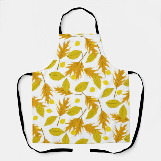 Delantal Patrón de otoño (Anverso)