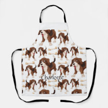 Patrón de perro sin soldadura Beagle Nombre person