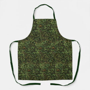 Delantal Patrón de pimienta infantil verde