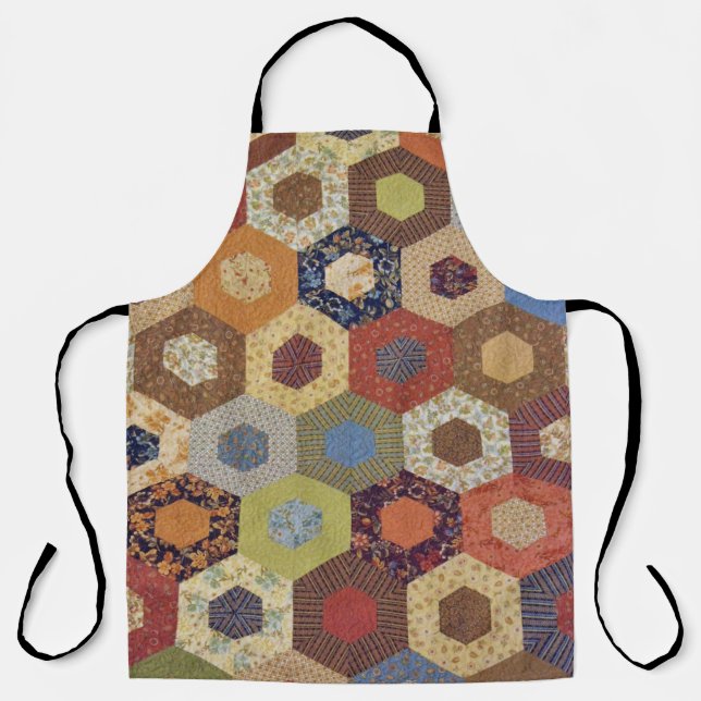 Delantal Patrón de quintil de la antigüedad de la cosecha A (Anverso)