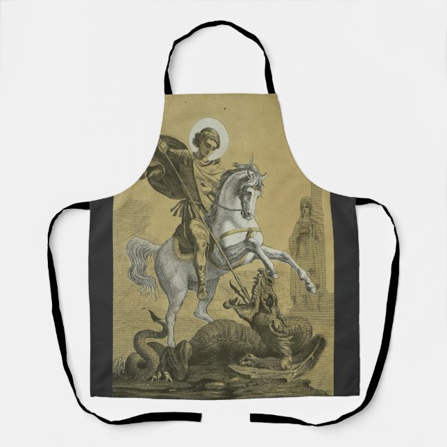 Delantal Patrón de San Jorge de Inglaterra (Anverso)