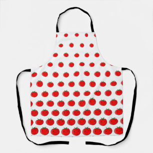 Delantal Patrón de tomate Personalizado