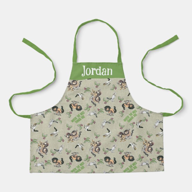 Delantal Patrón de vacaciones Wild Rumpus (Anverso)