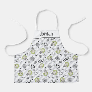 Delantal Patrón de zumo de alcohol