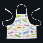 Delantal Patrón feliz de Chanukah<br><div class="desc">Feliz Chanukah, Apron con patrones. Todos los elementos de diseño se pueden transferir a otros productos Zazzle y editar. ¡Feliz Hanukkah! Gracias por pasar por aquí. ¡Muy apreciado! Tamaño: Impresión en todo el edificio, Pequeña impresora de 24" x 20" Ya sea que esté cocinando en casa, alojando una barbacoa de...</div>