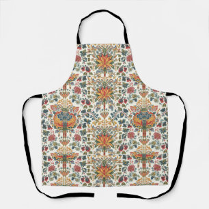 Delantal Patrón floral Art Nouveau de William Morris Compto
