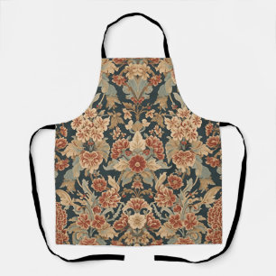 Delantal Patrón floral de madreselva antiguo de William Mor