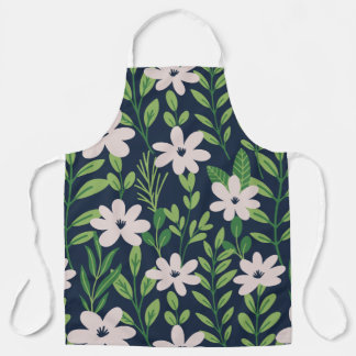Delantal Patrón floral moderno