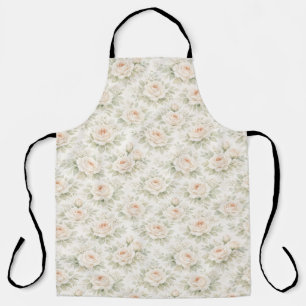 Delantal Patrón floral nupcial