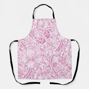 Delantal Patrón floral William Morris Golden Lily