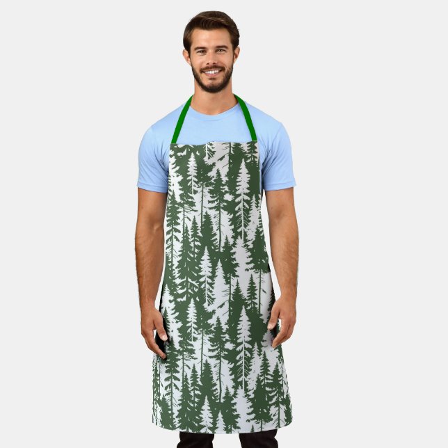 Delantal Patrón forestal de Woodland (Gastado)