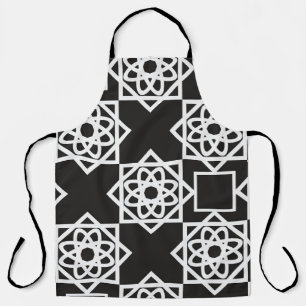 Delantal Patrón geométrico árabe. Decoración de arte. Islam