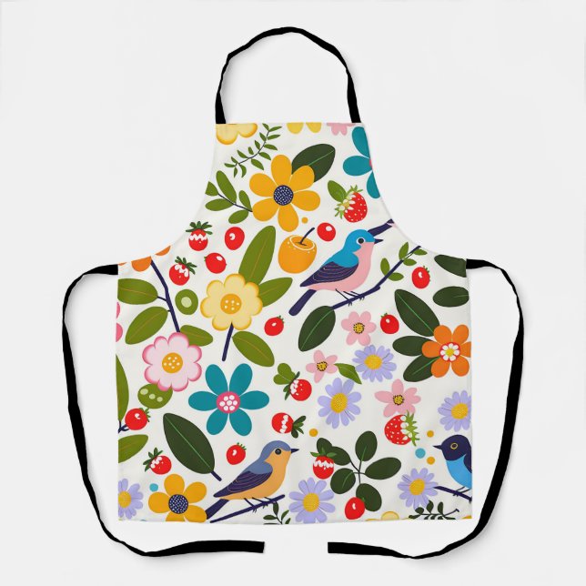 Delantal Patrón Harajuku (Anverso)