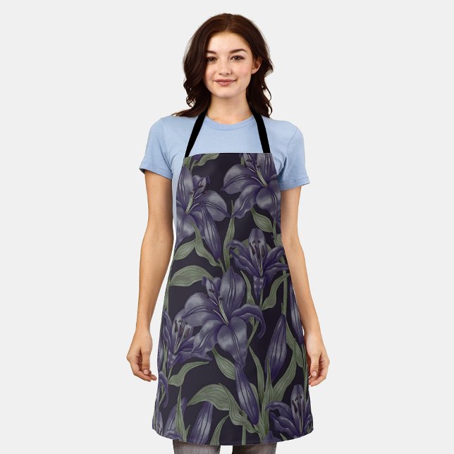 Delantal Patrón ininterrumpido de floración estética (Subido por el creador)