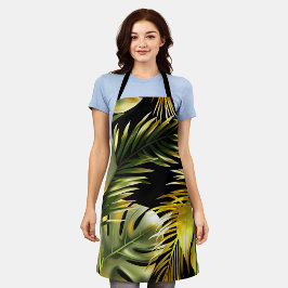 Delantal Patrón ininterrumpido de floración estética