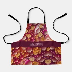 Delantal Patrón isométrico Gin Soda