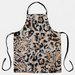 Delantal Patrón leopardo, patrón jaguar, piel animal
