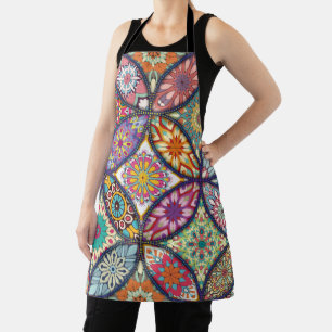 Delantal Patrón Mandala - Apron