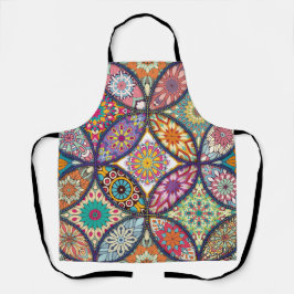Delantal Patrón Mandala - Apron