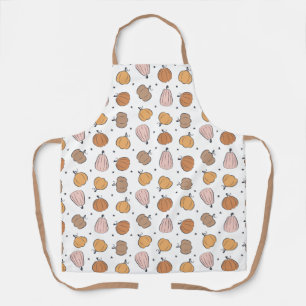 Delantal Patrón moderno de calabaza - Apron