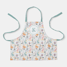 Patrón moderno de Conejos Forestales de Woodland