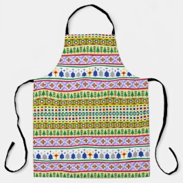 Delantal Patrón Motif de navidades