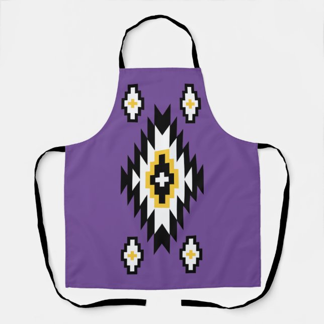 Delantal Patrón Navajo (Anverso)